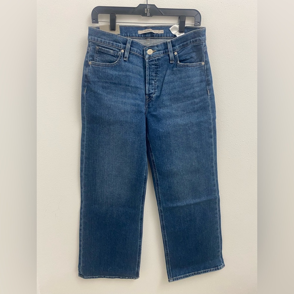 Hudson Jeans Rosie High Rise Wide Leg Ankle Size 28